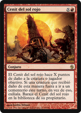 Red Sun's Zenith